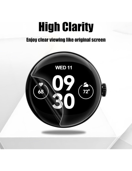 Paquete de 6 Protectores de Pantalla TQLGY para Google Pixel Watch 3 41mm Paquete de 6 Protectores de Pantalla TQLGY para Google Pixel Watch 3 41mm