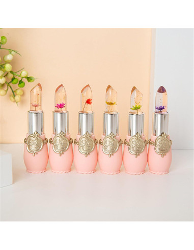 Conjunto de Labiales de Gel Cristal Bonnie Choice 6 Pcs
