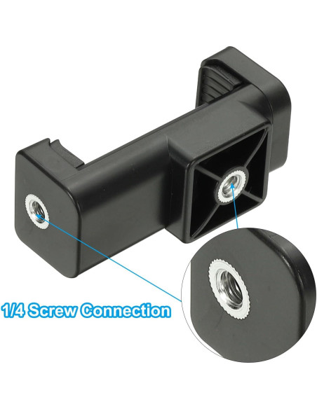 Soporte para Teléfono PATIKIL con Adaptador de Trípode Ajustable Soporte para Teléfono PATIKIL con Adaptador de Trípode Ajustable