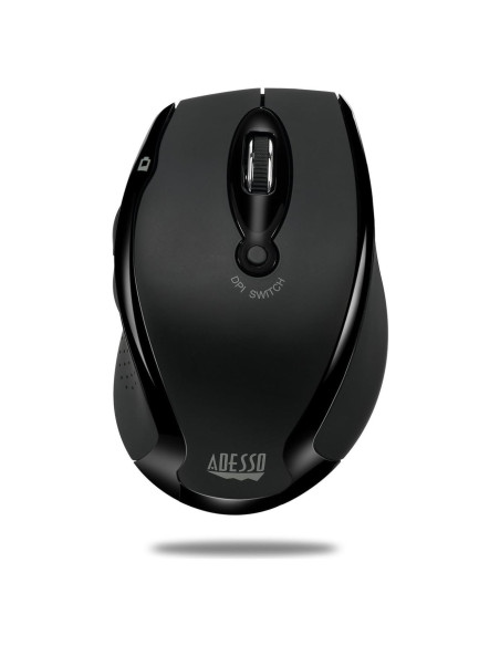 Ratón Óptico Inalámbrico Ergonómico Adesso iMouse M20B Negro Ratón Óptico Inalámbrico Ergonómico Adesso iMouse M20B Negro