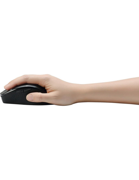 Ratón Óptico Inalámbrico Ergonómico Adesso iMouse M20B Negro Ratón Óptico Inalámbrico Ergonómico Adesso iMouse M20B Negro