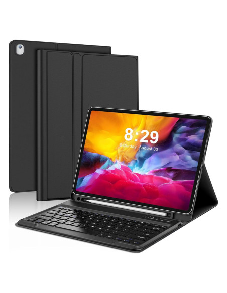 Funda Teclado Bluetooth AMOUOGOEY para iPad Pro 12.9" 1/2 Gen Funda Teclado Bluetooth AMOUOGOEY para iPad Pro 12.9" 1/2 Gen
