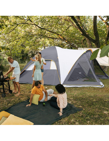 Tienda de Camping UNP Domo 6 Personas 4.27x3.35m Impermeable