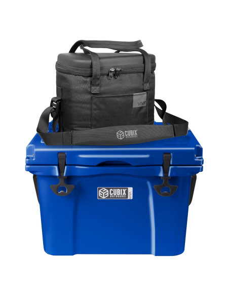Cooler Duro Portátil Cubix Outdoors 25QT y 8L Aislado Cooler Duro Portátil Cubix Outdoors 25QT y 8L Aislado
