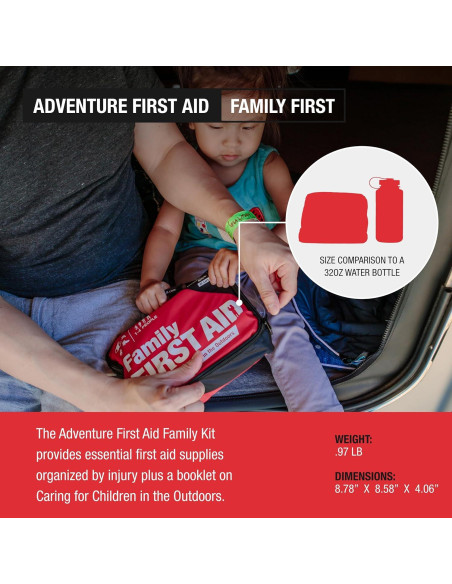 Kit de Primeros Auxilios Familiar Adventure Medical Kits 0.43kg Kit de Primeros Auxilios Familiar Adventure Medical Kits 0.43kg