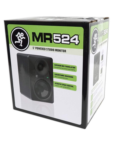Mackie MR524 5" Monitor de Estudio Activo 50W + Auriculares Samson SR350