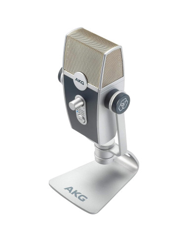 Paquete de Transmisión en Vivo AKG: Micrófono USB Lyra + Auriculares K371