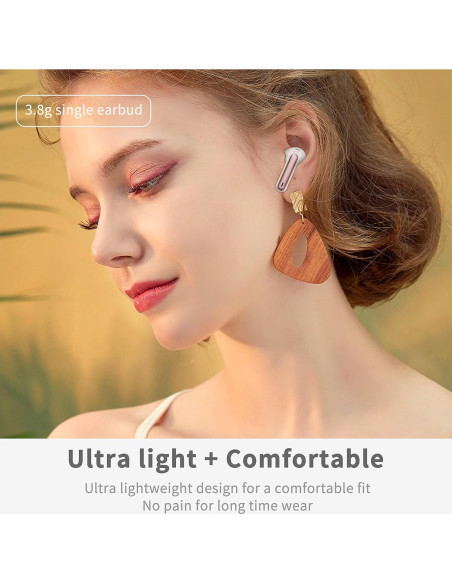 Auriculares Inalámbricos A97 Bluetooth 5.4 IP7 40H Rosa Auriculares Inalámbricos A97 Bluetooth 5.4 IP7 40H Rosa