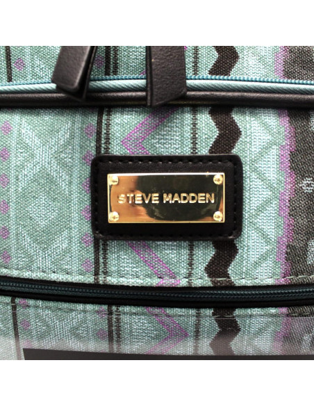 Maleta Expandible Steve Madden 24" Turquesa Ligera 62L Maleta Expandible Steve Madden 24" Turquesa Ligera 62L
