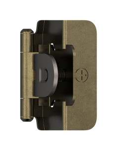 Bisagra Doble Desmontable Amerock BP8704BB 13mm Latón Pulido