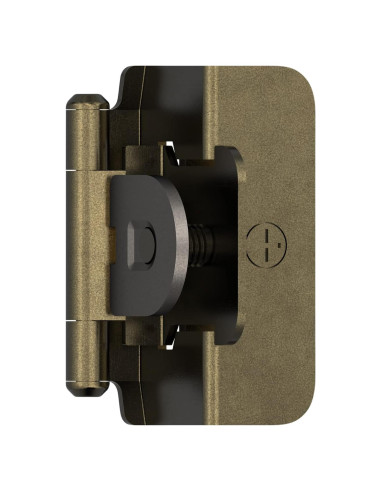 Bisagra Doble Desmontable Amerock BP8704BB 13mm Latón Pulido