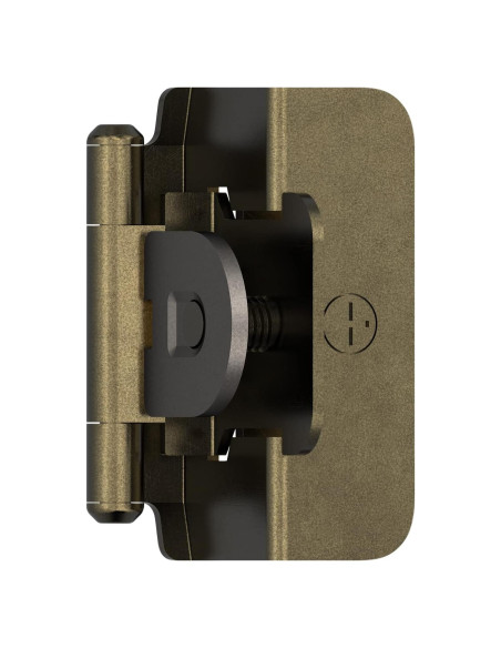 Bisagra Doble Desmontable Amerock BP8704BB 13mm Latón Pulido Bisagra Doble Desmontable Amerock BP8704BB 13mm Latón Pulido