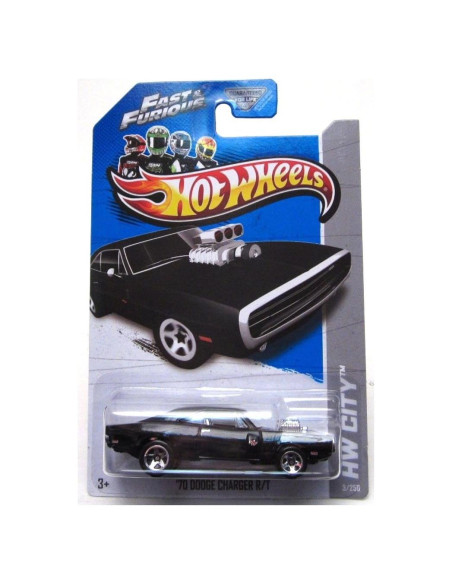 Auto de colección Hot Wheels '70 Dodge Charger R/T 1:64 Auto de colección Hot Wheels '70 Dodge Charger R/T 1:64