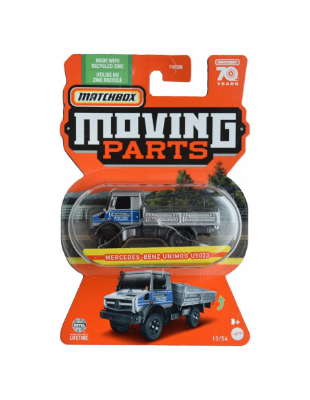 Matchbox Mercedes Benz Unimog U5023 a Escala 1:64 Matchbox Mercedes Benz Unimog U5023 a Escala 1:64