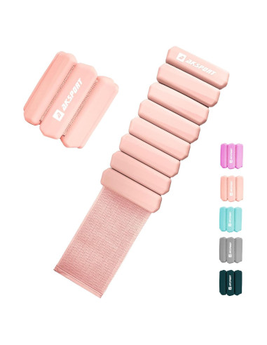 Pesas de Muñeca y Tobillo AKSPORT 0.91 kg Ajustables