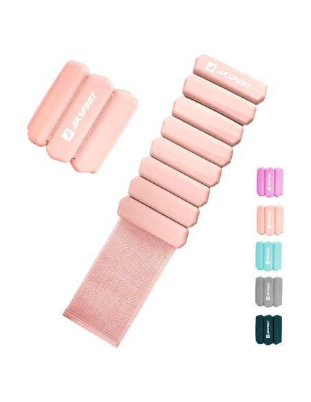 Pesas de Muñeca y Tobillo AKSPORT 0.91 kg Ajustables Pesas de Muñeca y Tobillo AKSPORT 0.91 kg Ajustables