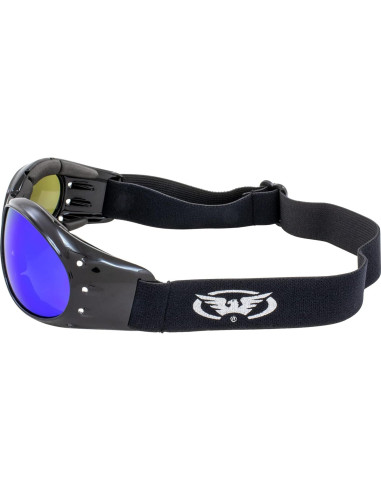 Gafas de Motocicleta Global Vision Eliminator con Lentes Espejo