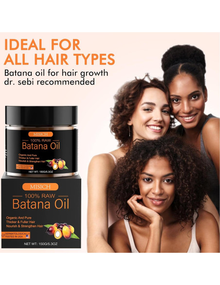 Aceite de Batana Crudo MISICH 150g - Crecimiento Cabello Natural Aceite de Batana Crudo MISICH 150g - Crecimiento Cabello Natural