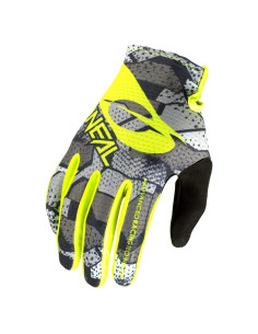 Guante O'NEAL Matrix Camo Gris/Amarillo Talla 11