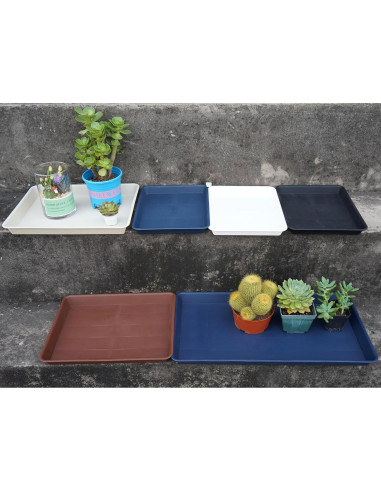 Bandeja de Cultivo VUWEZ Rectangular 28x19.3 cm para Plantas