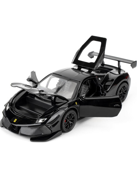 Coche Juguete Ferrari 488 1:32 TGRCM-CZ con Luz y Sonido Coche Juguete Ferrari 488 1:32 TGRCM-CZ con Luz y Sonido
