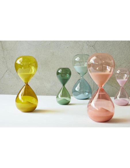 Reloj de Arena Decorativo DesignWorks Ink 15 Minutos Ombre Verde 16.5 cm Reloj de Arena Decorativo DesignWorks Ink 15 Minutos Ombre Verde 16.5 cm