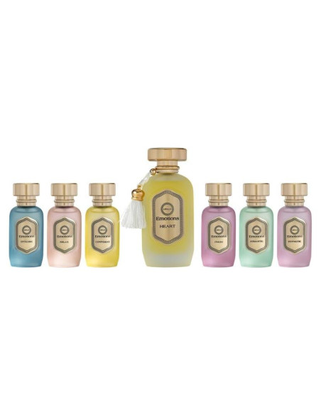 Conjunto de 7 Fragancias Armaf Emotions para Mujeres 96.39 ml Conjunto de 7 Fragancias Armaf Emotions para Mujeres 96.39 ml