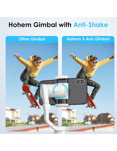 Estabilizador Gimbal Plegable Hohem iSteady X para Smartphone Estabilizador Gimbal Plegable Hohem iSteady X para Smartphone