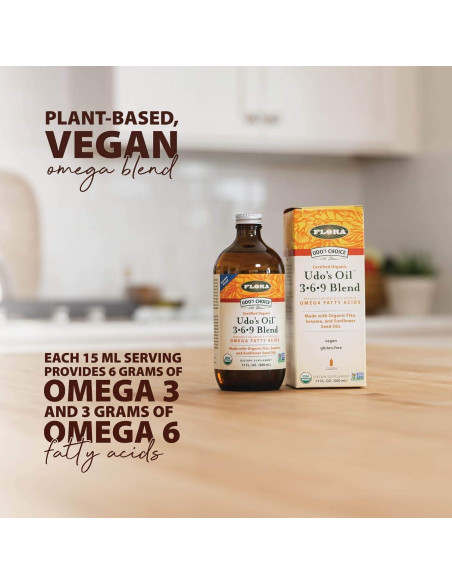 Aceite Omega 3-6-9 Udo's Choice Flora 251 ml Orgánico Aceite Omega 3-6-9 Udo's Choice Flora 251 ml Orgánico