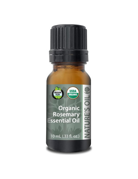 Aceite Esencial de Romero Orgánico Nature's Oil 10ml Puro Aceite Esencial de Romero Orgánico Nature's Oil 10ml Puro