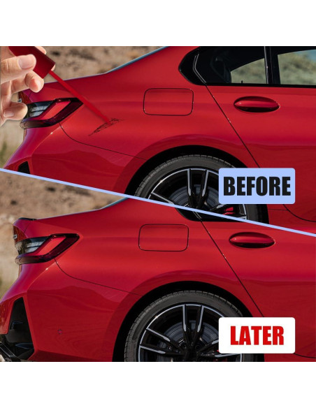 Bolígrafo de Pintura de Retoque QZTYTY 30ml Rojo para Coches Bolígrafo de Pintura de Retoque QZTYTY 30ml Rojo para Coches