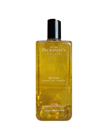 Gel de Ducha Hidratante para Hombres Pecksniff's 500ml Activo