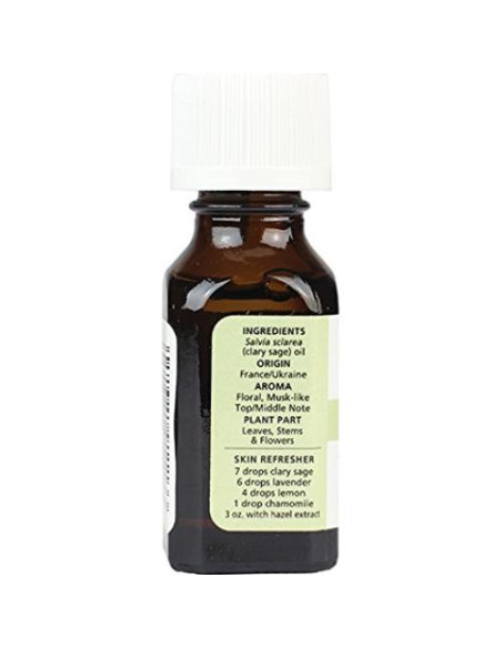Aceite Esencial Aura Cacia Salvia Clary 15 ml (Paquete de 2) Aceite Esencial Aura Cacia Salvia Clary 15 ml (Paquete de 2)