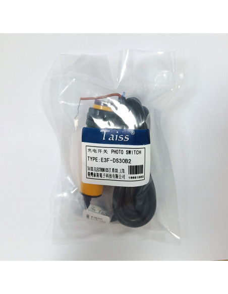 Interruptor Fotoeléctrico Taiss E3F-DS30B2 30cm NPN NC 6-36V Interruptor Fotoeléctrico Taiss E3F-DS30B2 30cm NPN NC 6-36V