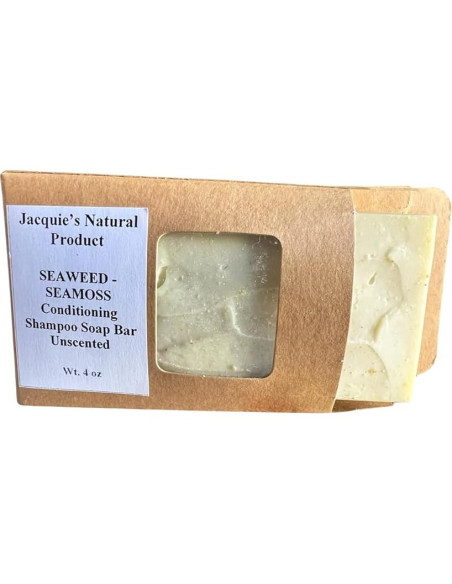 Champú en Barra Natural Musgo Marino - Hidratante y Nutritivo Champú en Barra Natural Musgo Marino - Hidratante y Nutritivo