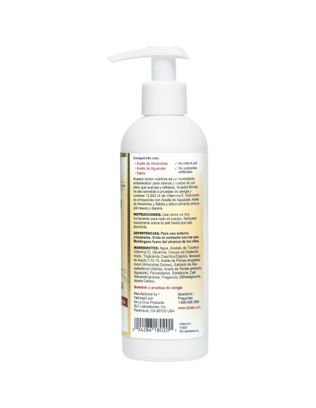 Loción Hidratante de Vitamina E De La Cruz 236.6 ml Loción Hidratante de Vitamina E De La Cruz 236.6 ml