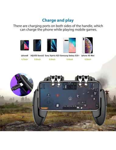 Controlador de Juego USonline911 con Ventilador Enfriador para Móvil