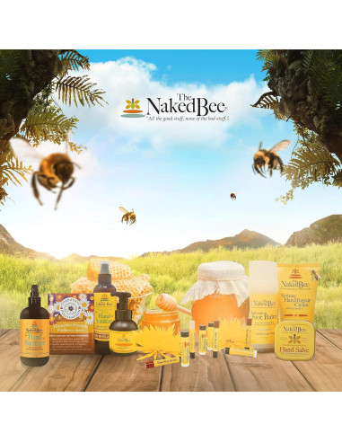 Loción Hidratante para Manos y Cuerpo La Abeja Desnuda - 3 Pack