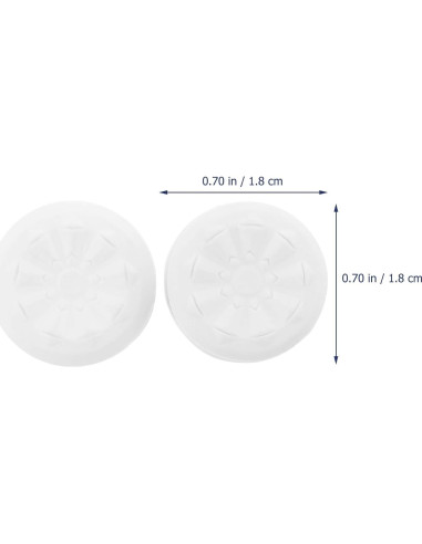 Cubiertas de Joystick Homoyoyo 2 Piezas Silicona 1.8x1.5cm
