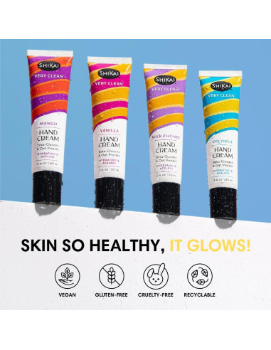 Crema Hidratante para Manos ShiKai Coco 68 g - Piel Suave