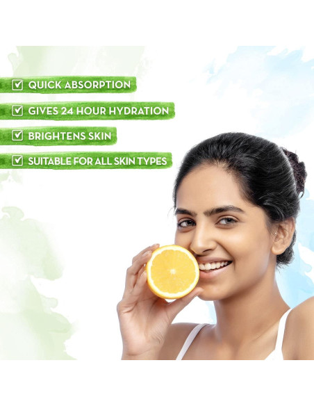 Gel Hidratante Ultra Ligero Mamaearth 200ml Vitamina C Aloe Vera Gel Hidratante Ultra Ligero Mamaearth 200ml Vitamina C Aloe Vera