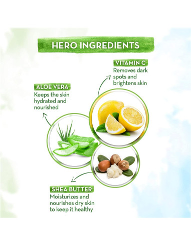 Gel Hidratante Ultra Ligero Mamaearth 200ml Vitamina C Aloe Vera
