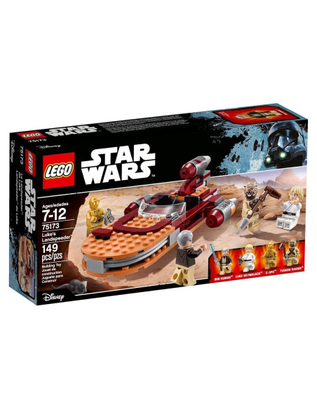 LEGO Star Wars Landspeeder de Luke 75173 - 4 Minifiguras LEGO Star Wars Landspeeder de Luke 75173 - 4 Minifiguras