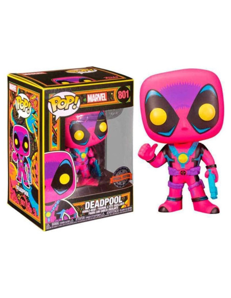Muñeco POP! Marvel Deadpool Blacklight Edición Especial Muñeco POP! Marvel Deadpool Blacklight Edición Especial
