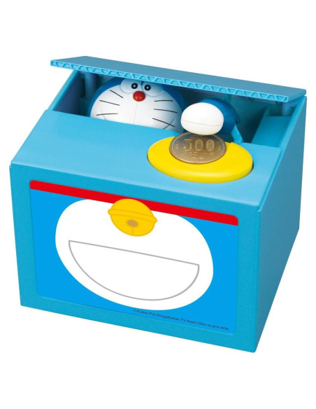 Banco de Monedas Electrónico Doraemon 12.8x10.5cm Banco de Monedas Electrónico Doraemon 12.8x10.5cm