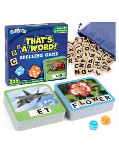 Juego de Ortografía BenBen con 224 Tarjetas Didácticas