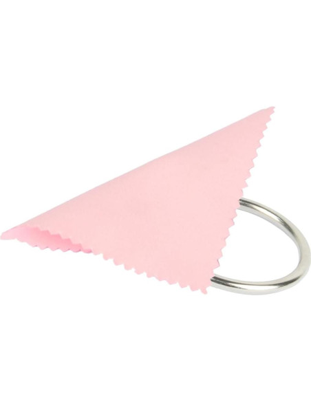 Paño de limpieza de joyas JFFX rosa 20 piezas 8x8 cm Paño de limpieza de joyas JFFX rosa 20 piezas 8x8 cm