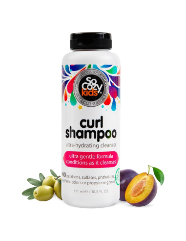 Champú para Rizos SoCozy 310 ml | Hidratante y Sin Parabenos