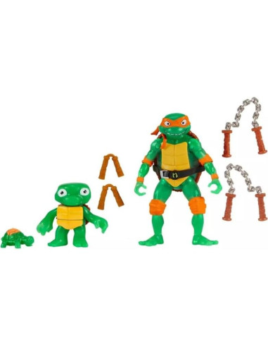 Figura de Acción Tortugas Ninja Michelangelo 11.43 cm Playmates