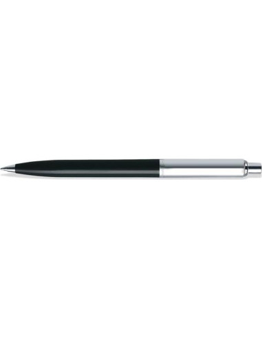 Bolígrafo Sheaffer Sentinel Negro con Acabado en Cromo